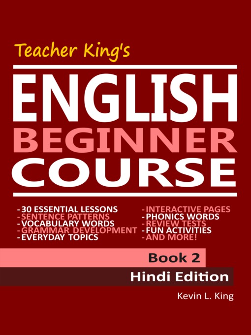 Cover image for Teacher King's English Beginner Course Book 2--Hindi Edition